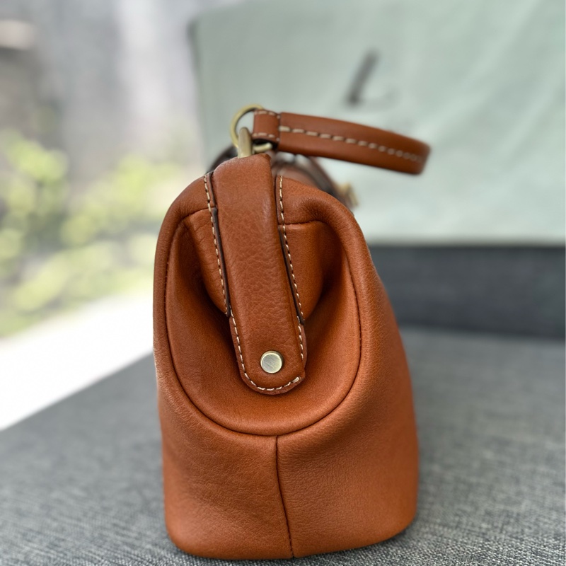 全新未使用 土屋鞄製造所 Tone Oilnume 迷你郵差包（棕色）-5