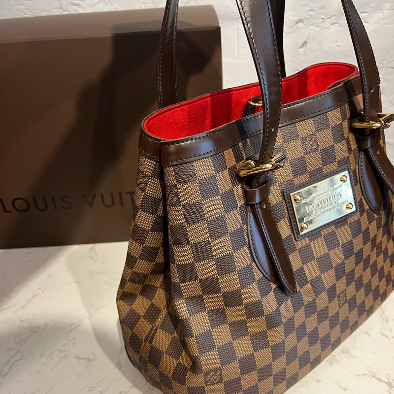 LV棕棋盤格托特包🖤-3