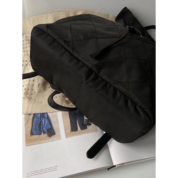 Prada 菱格後背包-3