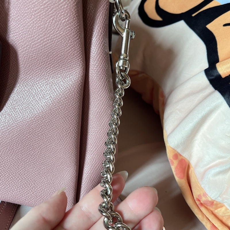 Coach乾燥玫瑰粉 殺手包-2