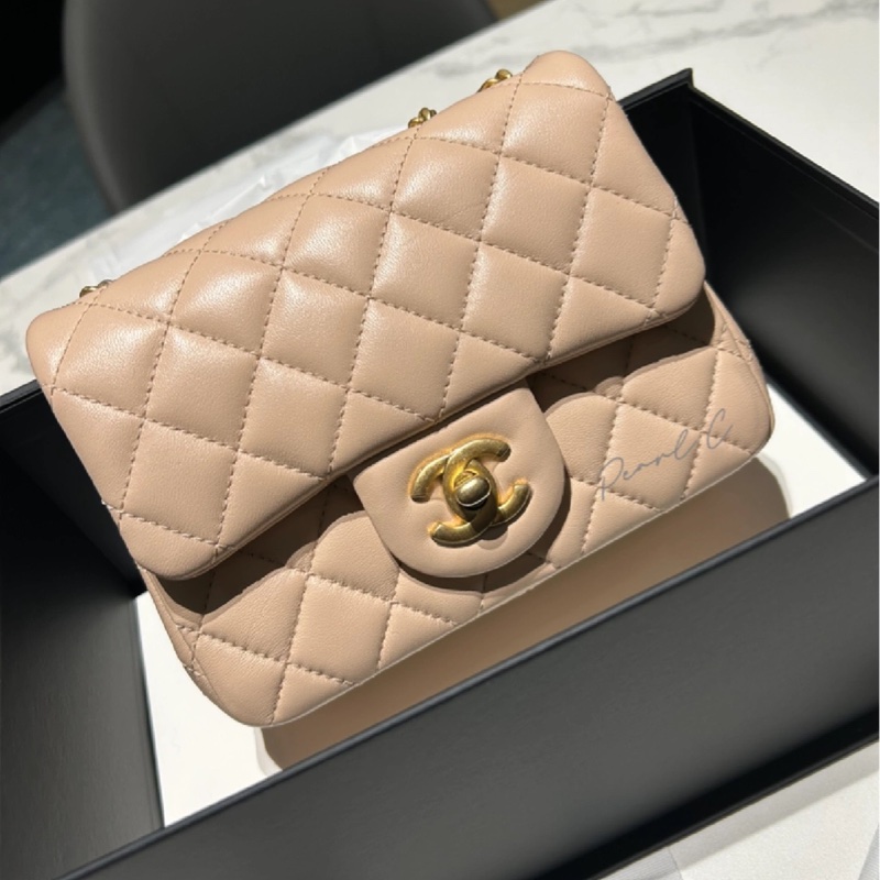 Chanel香奈兒三茶花方胖子-1