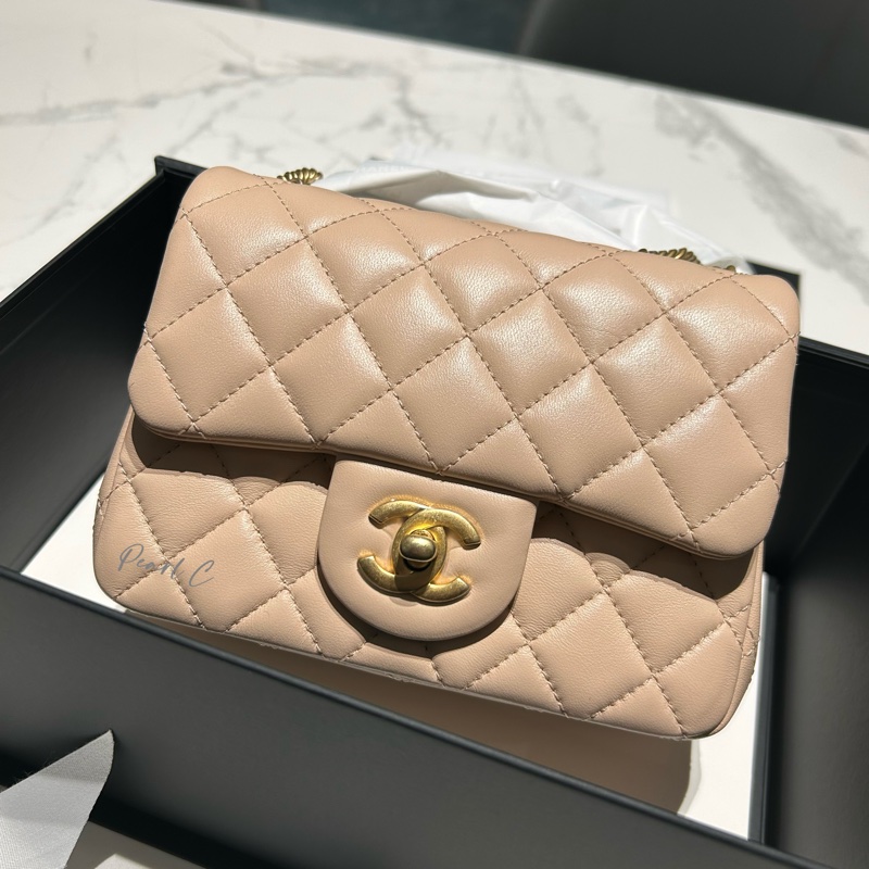 Chanel香奈兒三茶花方胖子-2