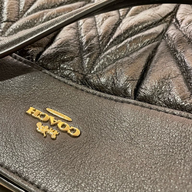 9.5成新coach 手提肩背包-9