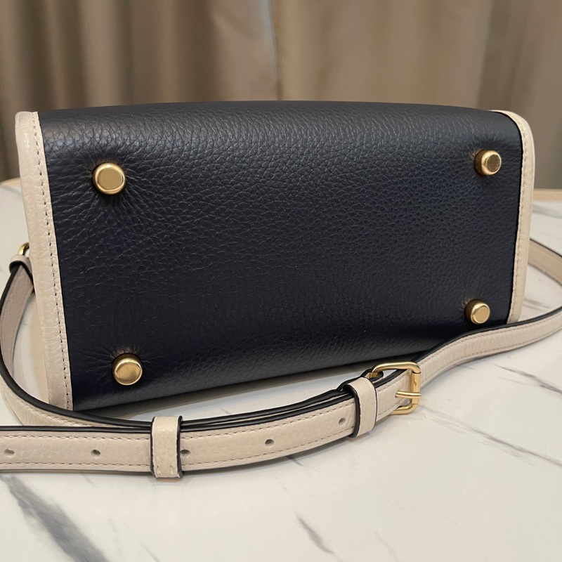 ✨Coach✨香布蕾🌹手提/斜背小托特🪻氣質藍紙袋包-3