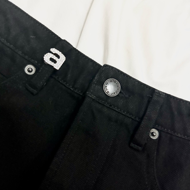 Alexander Wang 水鑽牛仔短裙-5