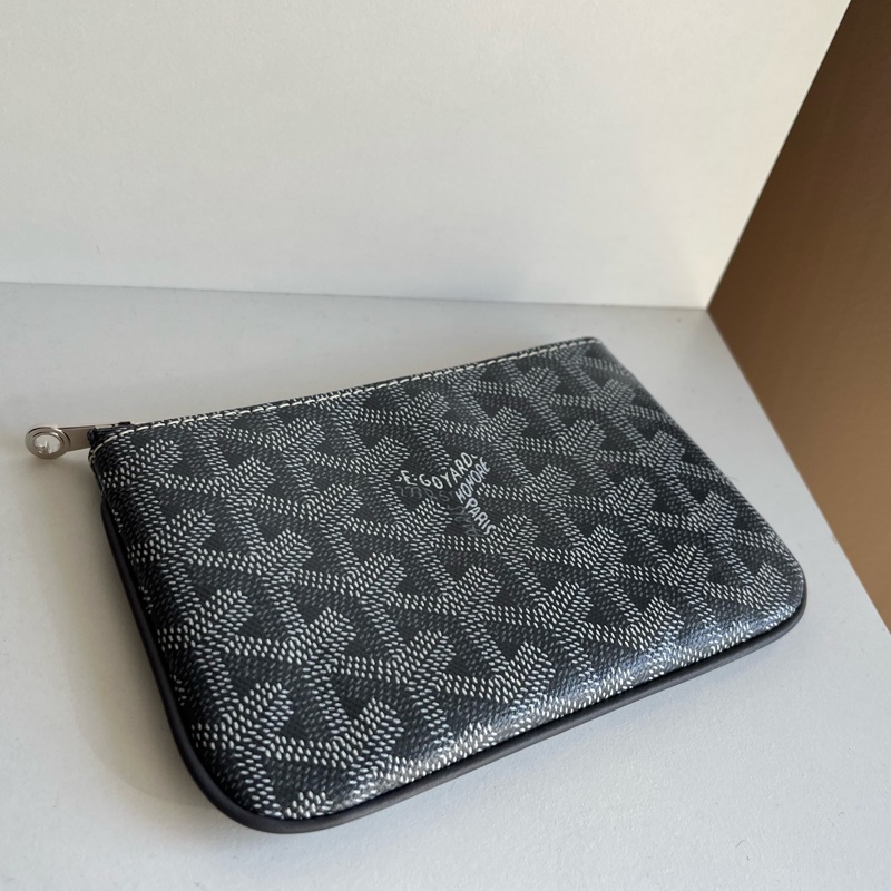Goyard 一字拉鏈錢包 高級灰 全新 巴黎購入-3