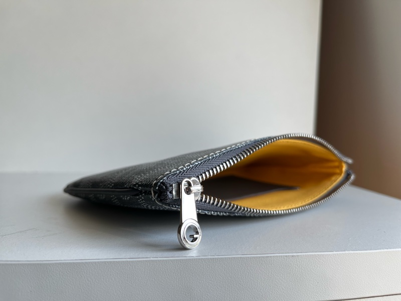 Goyard 一字拉鏈錢包 高級灰 全新 巴黎購入-5