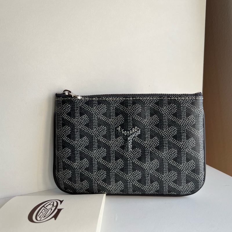 Goyard 一字拉鏈錢包 高級灰 全新 巴黎購入-6