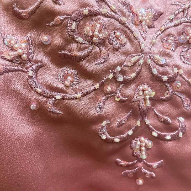 只穿一次 伴娘服 David’s bridal 粉色禮服 (內含紗)-4