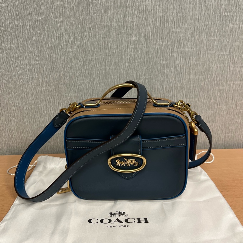 全新coach 超級熱賣1941專櫃款 Riley lunch box小方包/便當盒-8