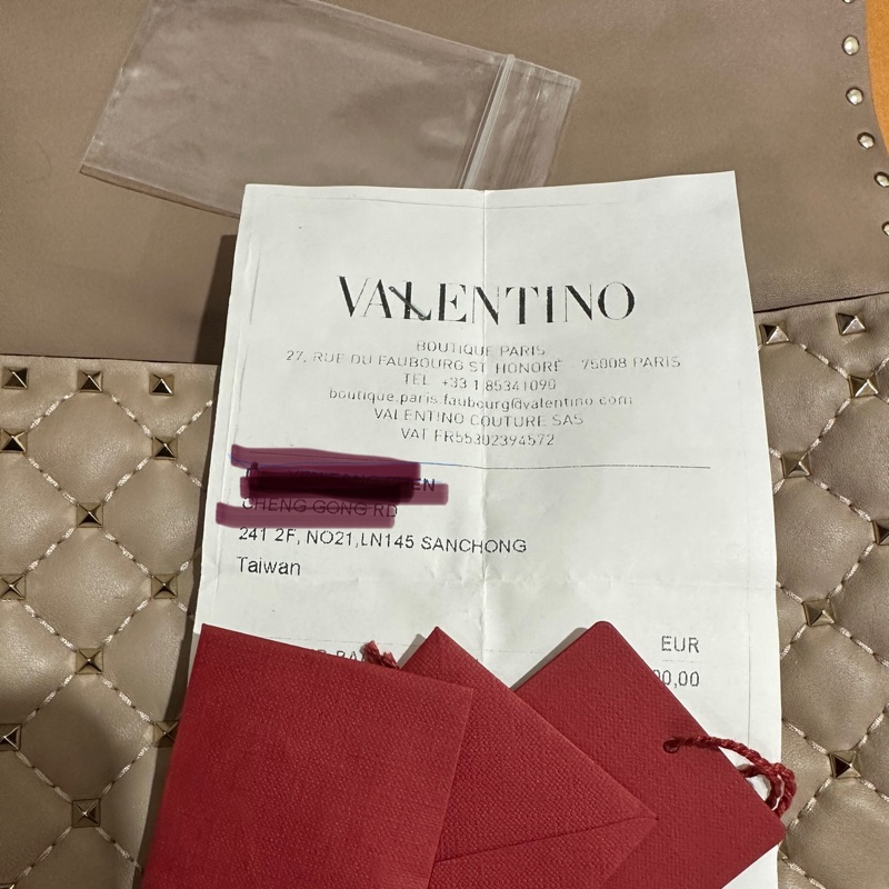 Valentino Rockstud Spike裸色鉚釘包(大款)-5