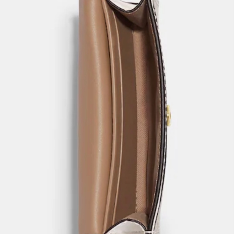 Coach 白色老花拼接卡包-6