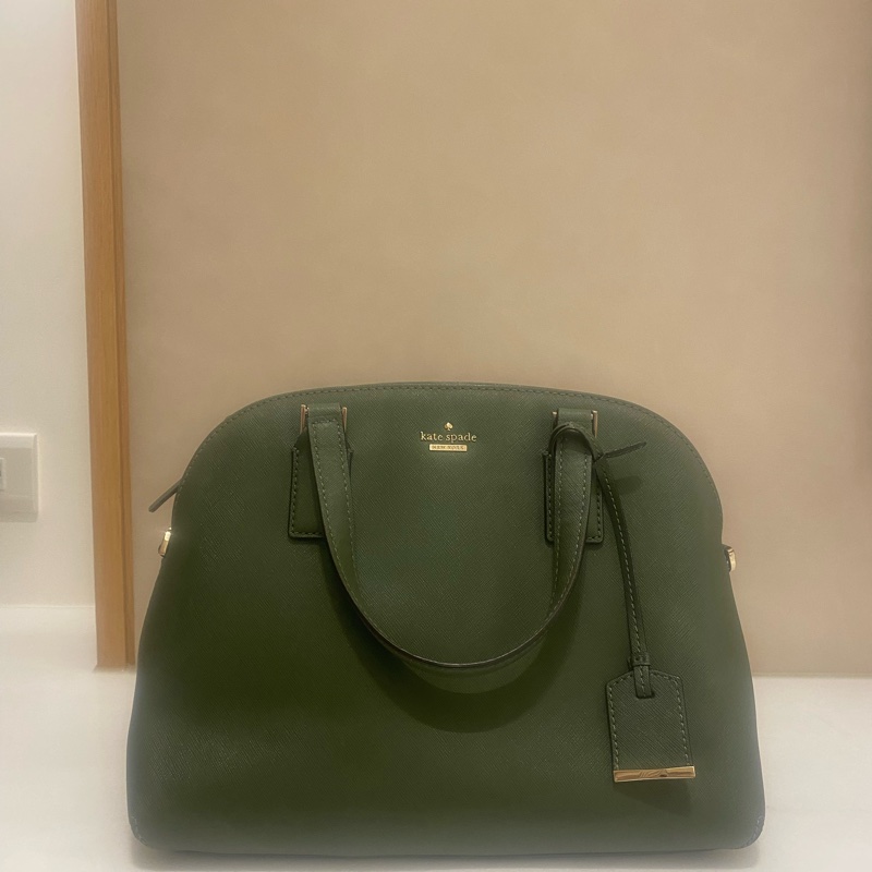 Kate Spade New York 貝殼包 (綠)-0
