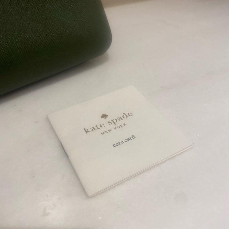 Kate Spade New York 貝殼包 (綠)-9