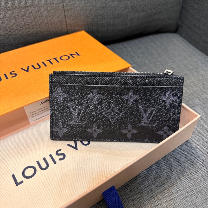 LV男用老花卡包-11