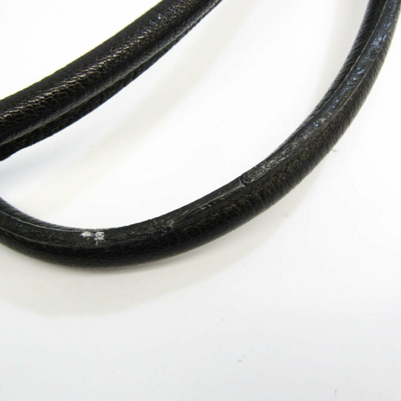 【日本直送】Miu Miu RR1893 女士皮革托特包黑色,淺灰色-6