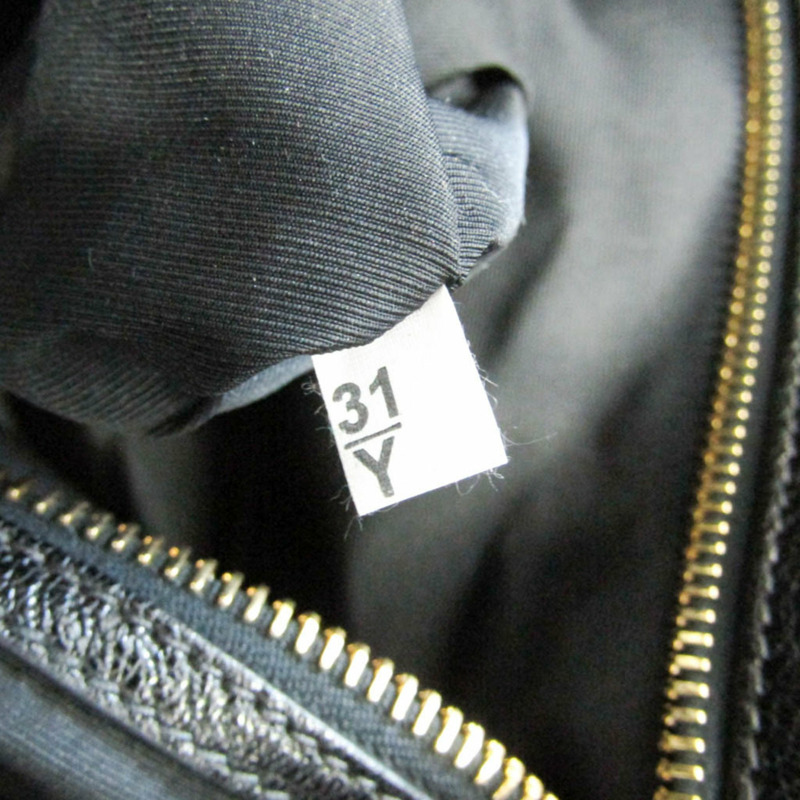 【日本直送】Miu Miu RR1893 女士皮革托特包黑色,淺灰色-10