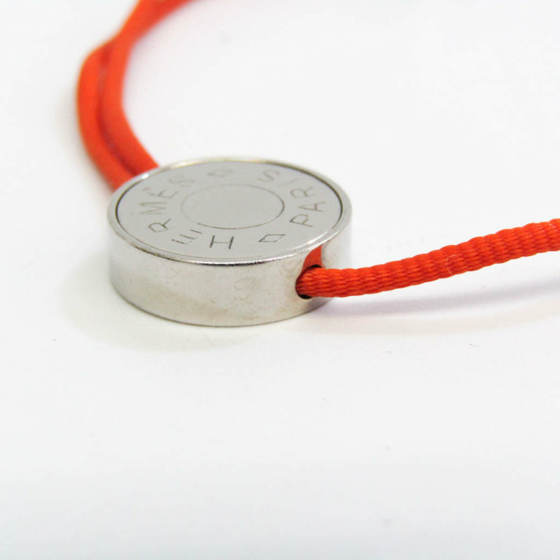 【日本直送】Hermes Sellier 金屬手鐲 橙色、銀色-2