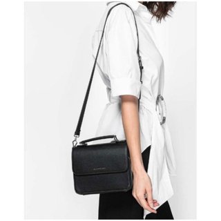 CHARLES & KEITH 簡約斜揹包（咖啡色）-3