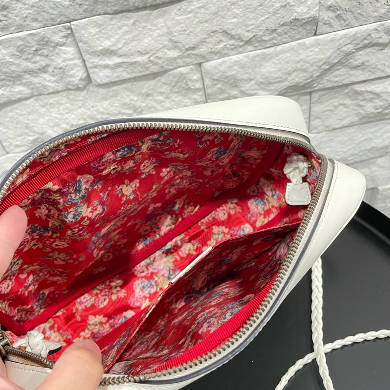 已售出。 GUCCI 雙G logo 菱格紋相機包-8