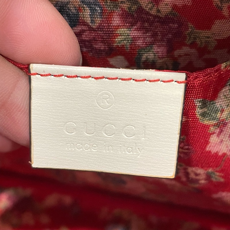 已售出。 GUCCI 雙G logo 菱格紋相機包-9