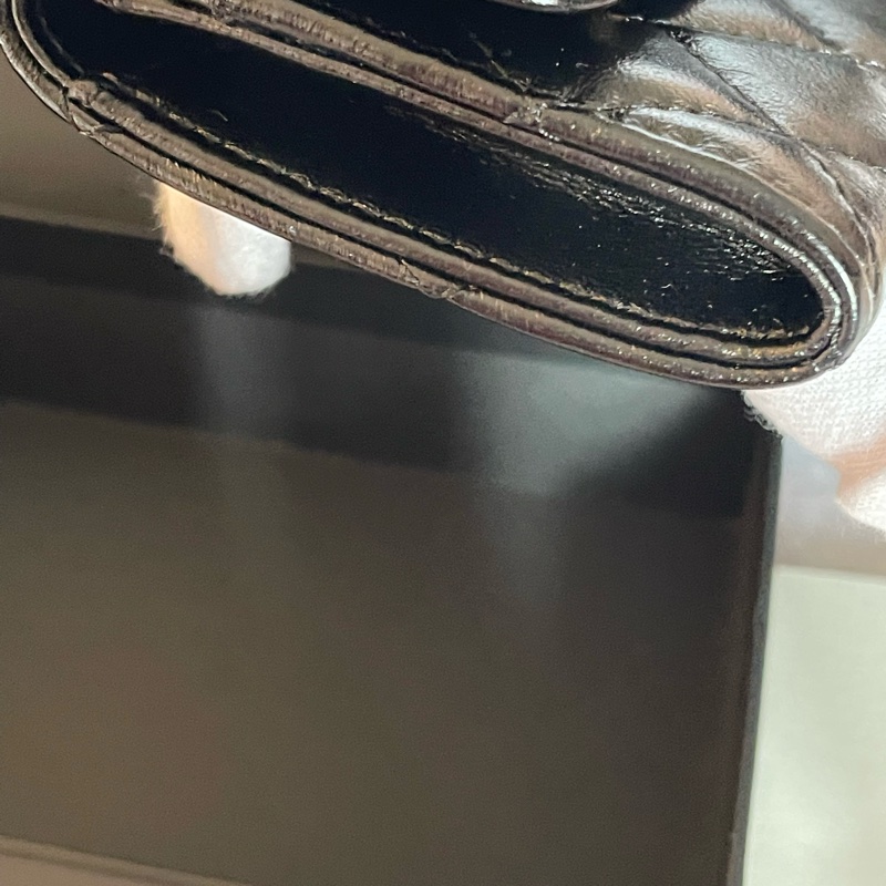 全新CHANEL季節款口蓋單層卡夾-8