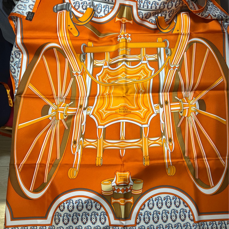 Hermes全新絲巾 90*90-5