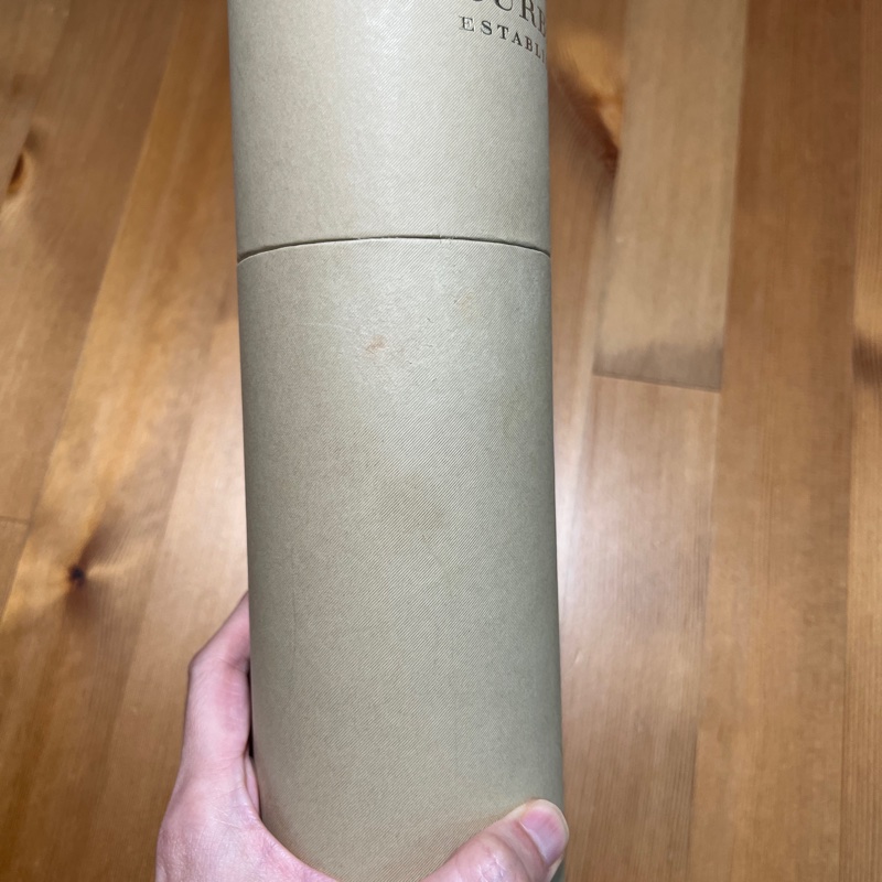 Burberry蜜桃粉格子圍巾-6