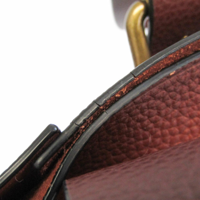 【日本直送】Coach 壓紋標誌 F49506 男士、女士皮革手提袋 棕色,深棕色-5