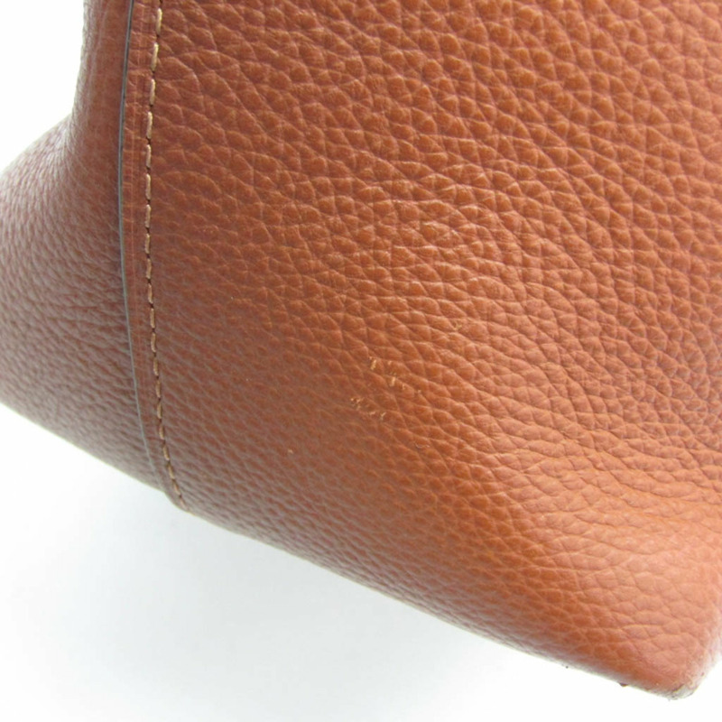 【日本直送】Coach 壓紋標誌 F49506 男士、女士皮革手提袋 棕色,深棕色-6