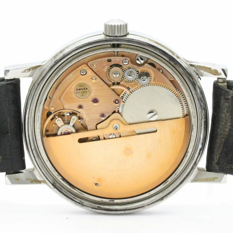 【日本直送】復古 OMEGA Geneve Cal 1012 鋼製自動男士手錶 166.0163 BF559137-4