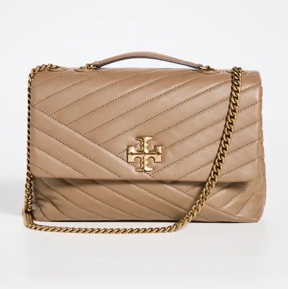 破盤價‼️Tory Burch Kira chevron 大號 斜背肩背包-0