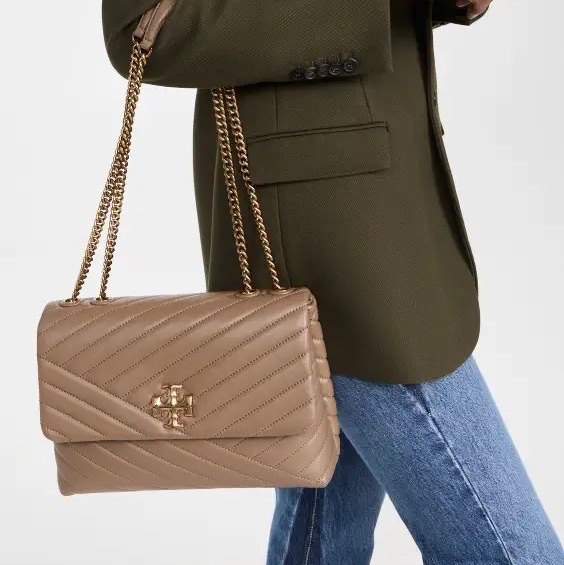 破盤價‼️Tory Burch Kira chevron 大號 斜背肩背包-4