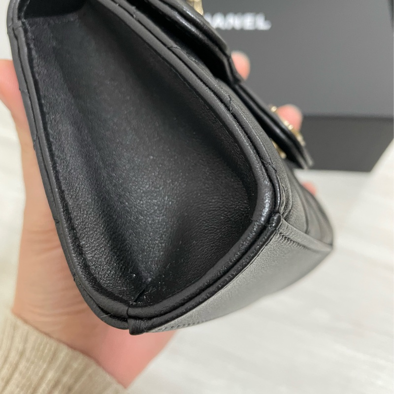 chanel 香奈兒手柄鏈條小包-5