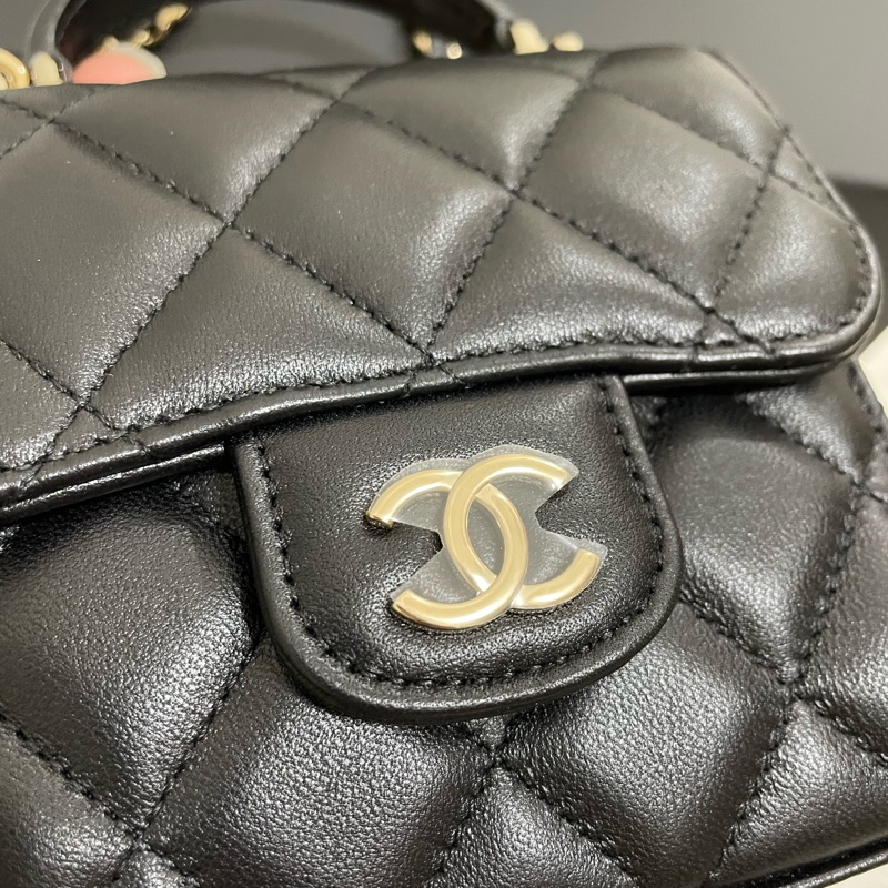 chanel 香奈兒手柄鏈條小包-8