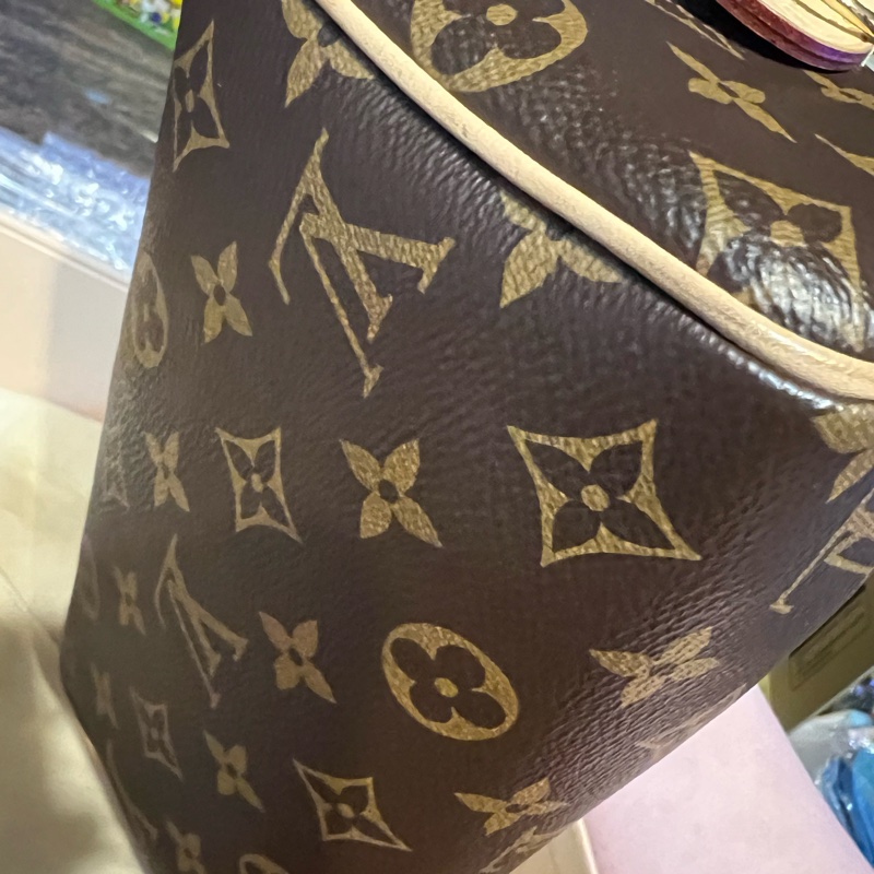 LV SPEEDY 20粉背帶-6