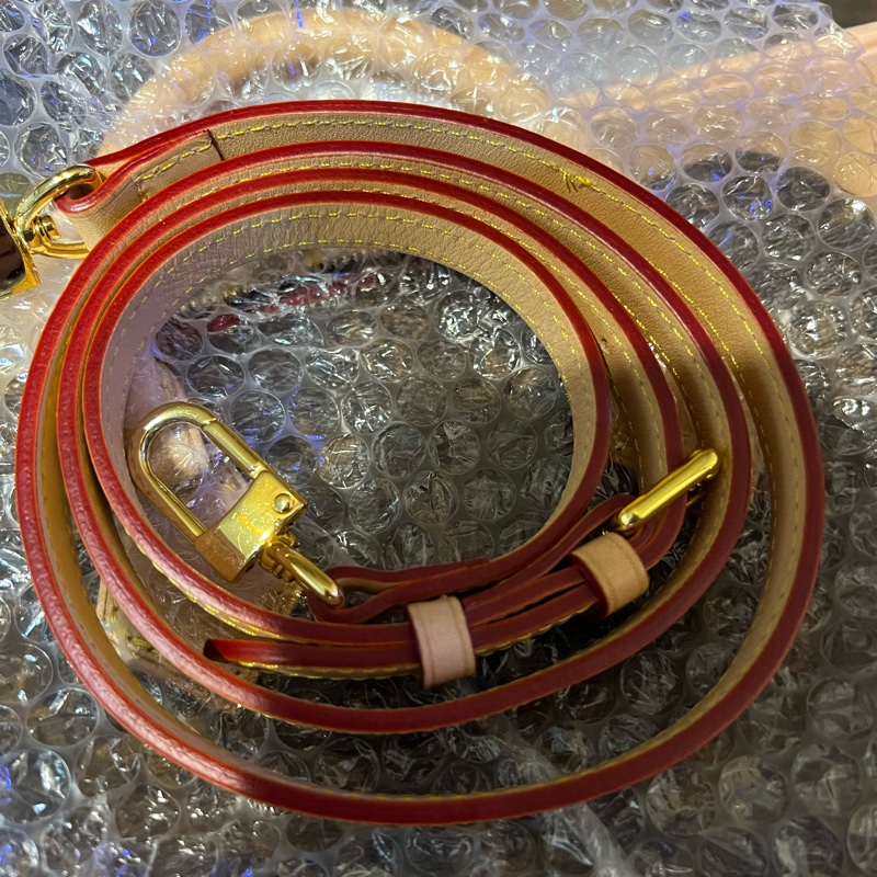 LV SPEEDY 20粉背帶-15