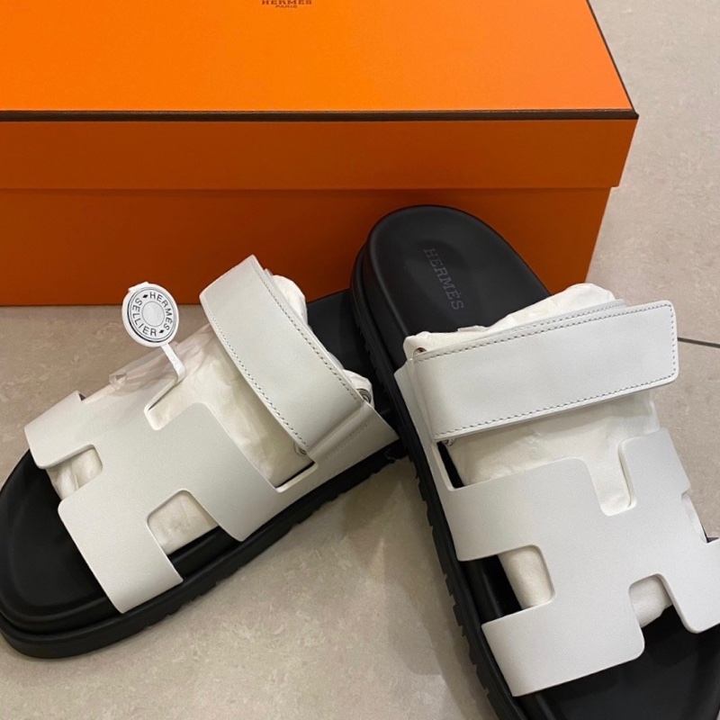 Hermès 愛馬仕 Chypre二舅拖鞋 37.5-0
