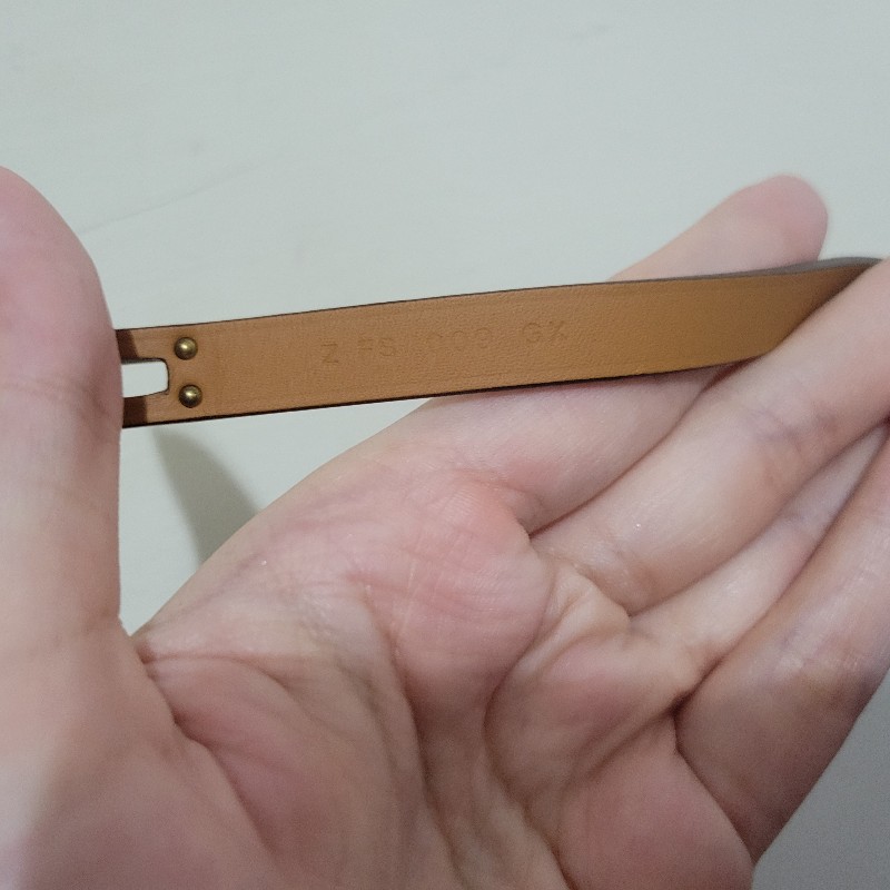 hermes mini kelly大象灰手環 購自官網 包裝完整-6