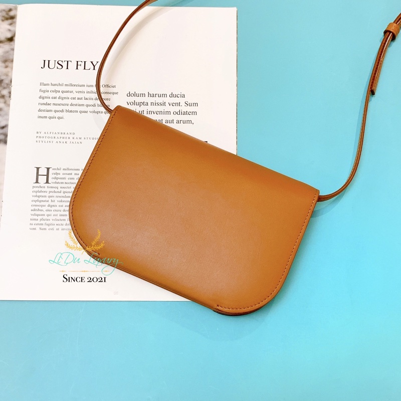 LOEWE GOYA 焦糖拿鐵 風琴包-2