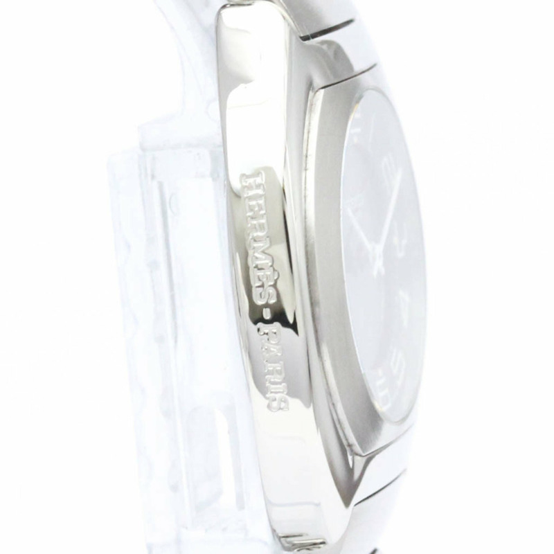 【日本直送】拋光 HERMES Espace 不銹鋼石英女士手錶 ES1.210 BF559164-7
