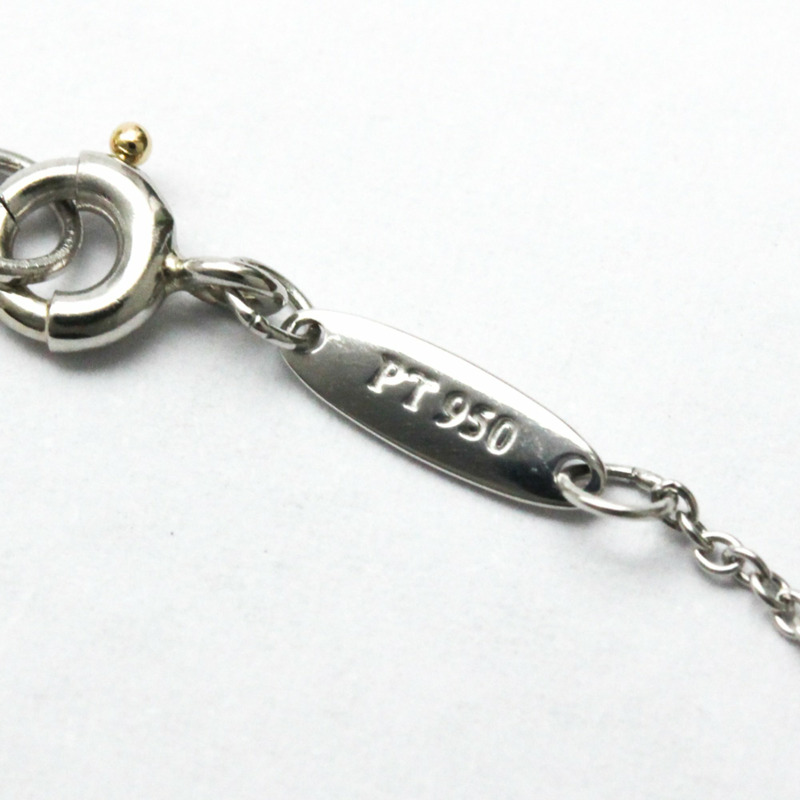 【日本直送】Tiffany Open Heart 鉑金鑽石男士女士時尚吊墜項鍊（銀色）-8