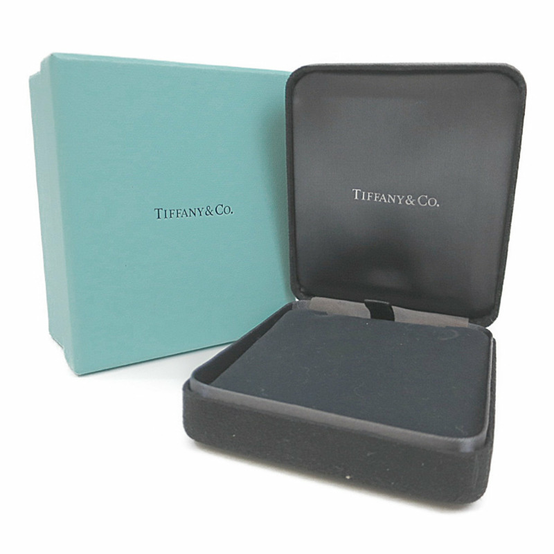 【日本直送】Tiffany Open Heart 鉑金鑽石男士女士時尚吊墜項鍊（銀色）-11