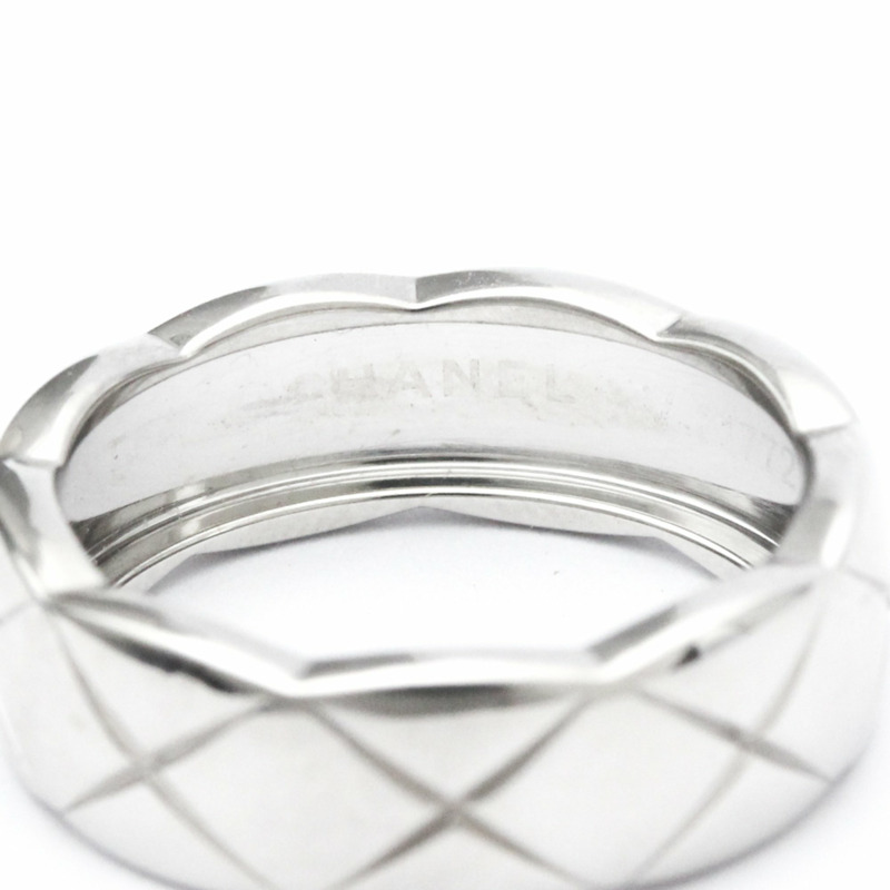 【日本直送】Chanel Coco Crush 戒指 白金 (18K) 時尚無石戒指 銀-4