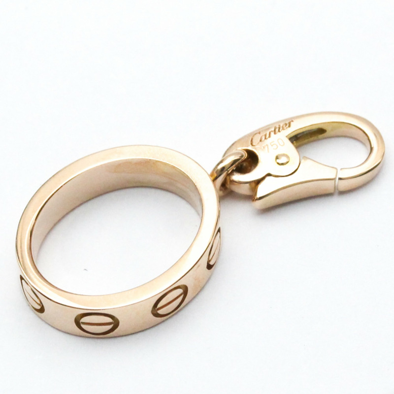 【日本直送】卡地亞 Love Love Charm 玫瑰金(18K)無石男女時尚吊墜項鍊(玫瑰金)-1