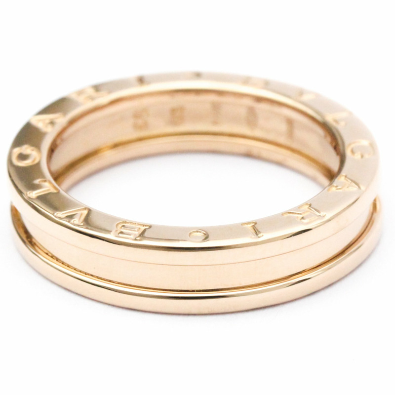 【日本直送】Bvlgari B.zero1 玫瑰金 (18K) 時尚無石戒指 玫瑰金-2