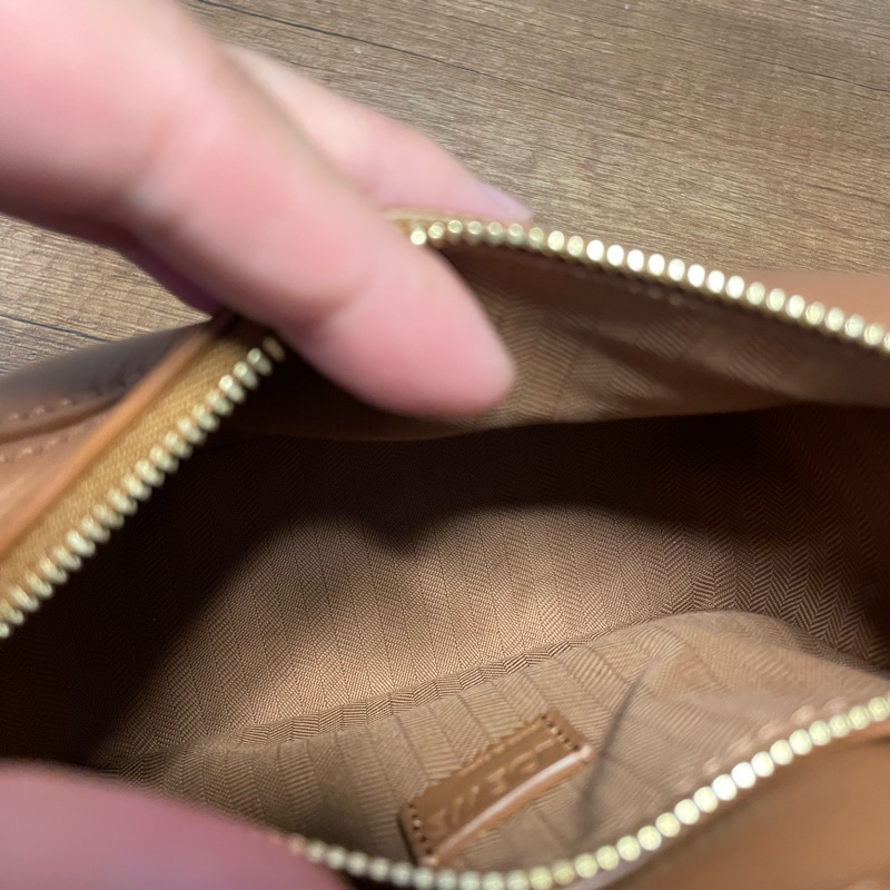 全新小瑕疵出清【LOEWE 羅威】Mini Puzzle 緞面小牛皮 迷你 拼圖包 幾何 拼接包 肩背包 胡桃色-9