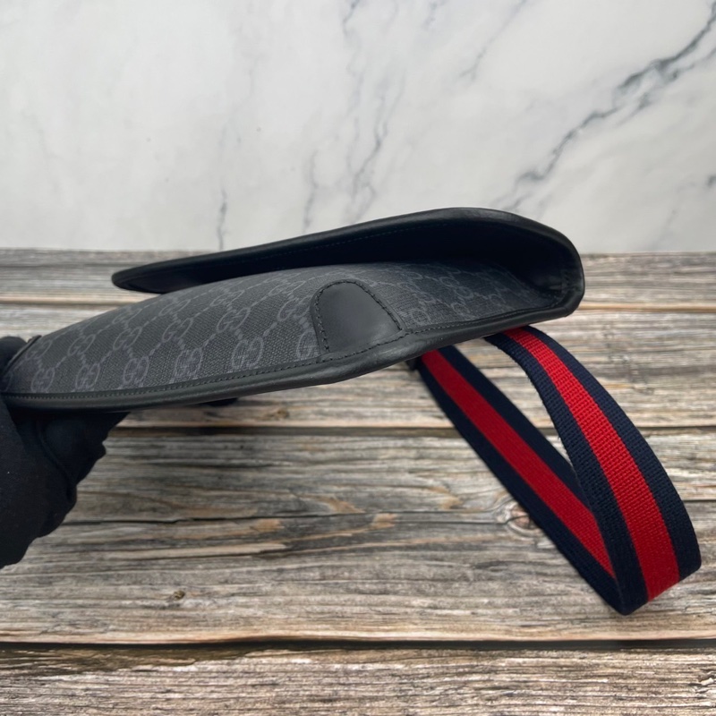 #GUCCI GG Supreme 帆布印花 #腰包 / #胸口包 /#斜背包 / #肩背包-10