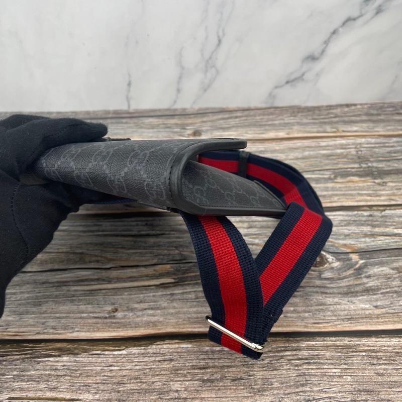 #GUCCI GG Supreme 帆布印花 #腰包 / #胸口包 /#斜背包 / #肩背包-12