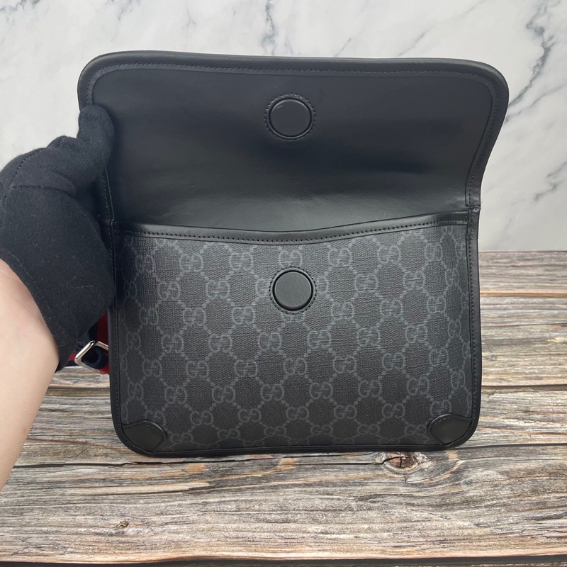 #GUCCI GG Supreme 帆布印花 #腰包 / #胸口包 /#斜背包 / #肩背包-18
